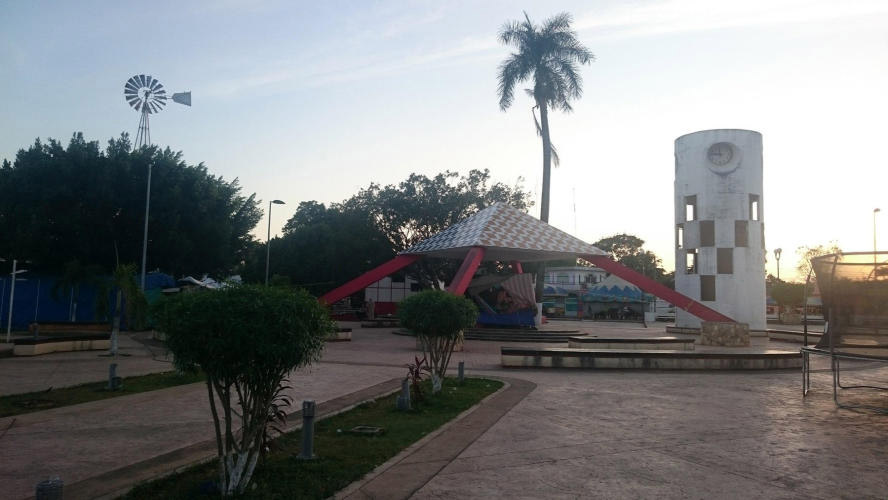 Main plaza Jose Maria morelos
