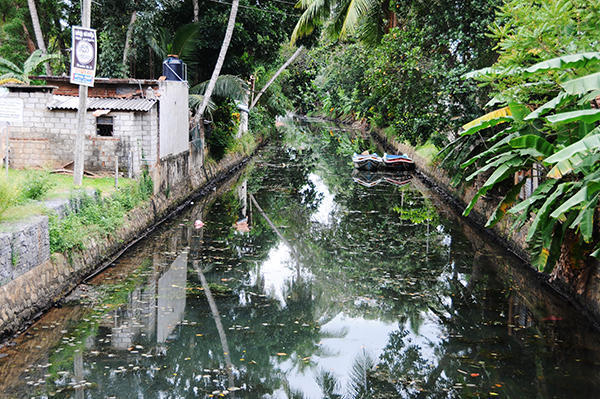 Negombo water channel