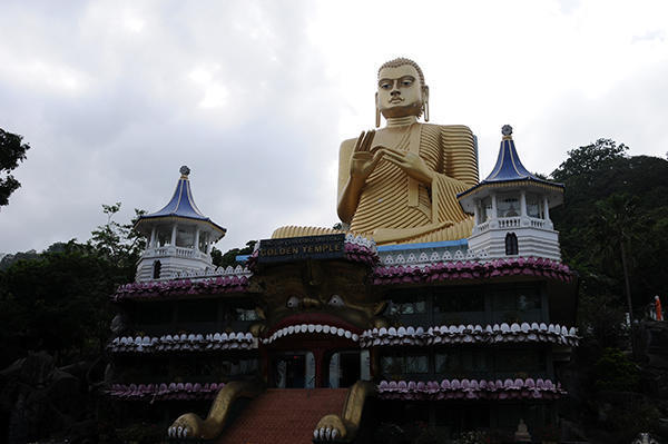 The biggest Buddha in the world