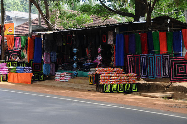 Fashion carpet shop (a must in every Sri Lankan house)