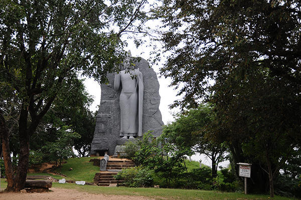 Buddha at Polonnaruwa entrance