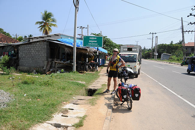 Arriving in Kalmunai