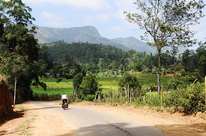 Little downhill in between the climbs