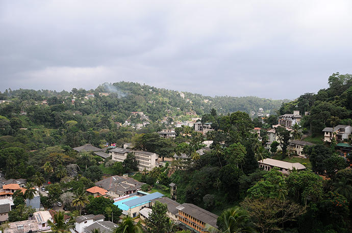 View from our balcony