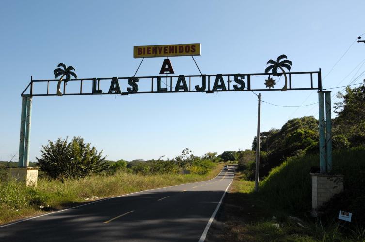 Entry to Las Lajas