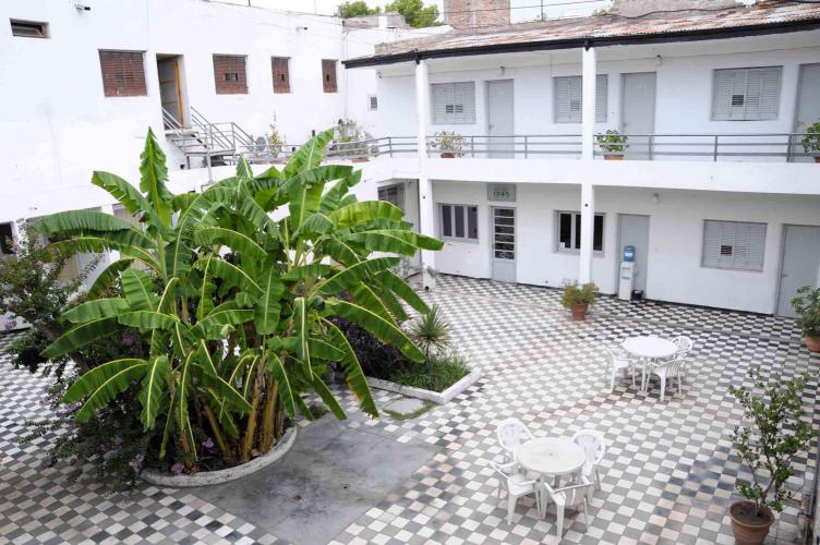 Inner courtyard of our hotel