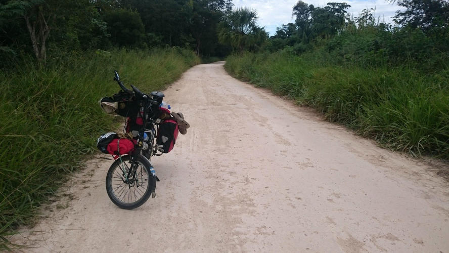 This was the rural road