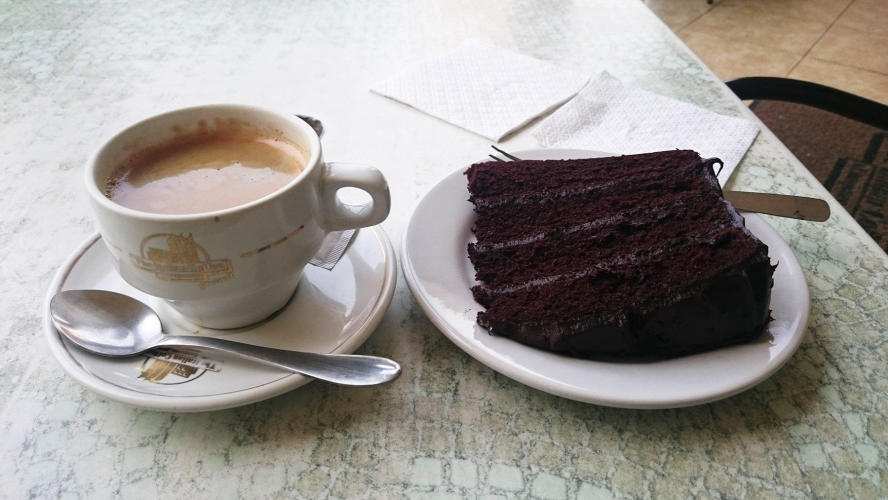 Lovely coffe and choclolat cake