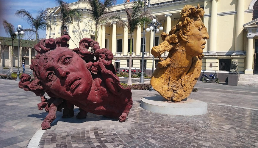 Javier Marin sculptures