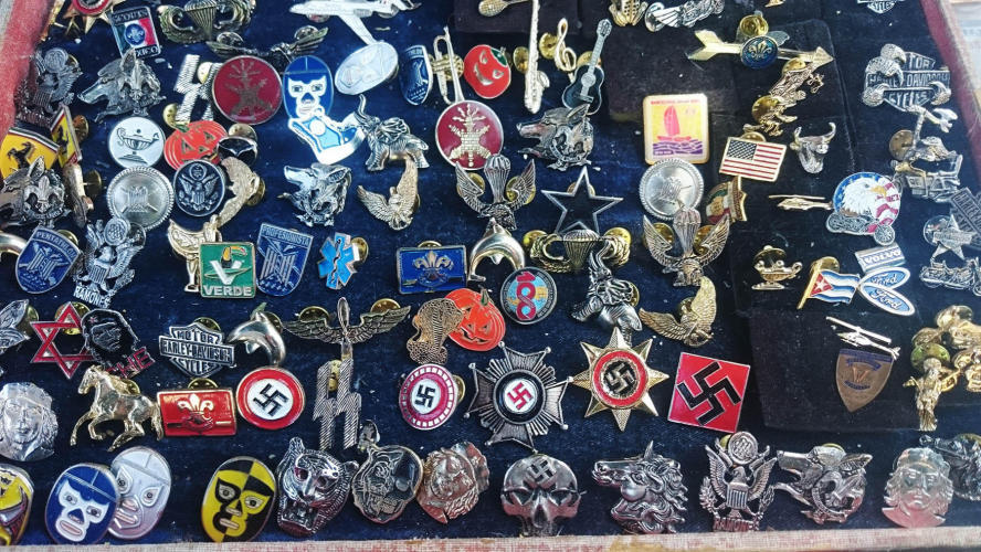 Nazi shit at the flee market