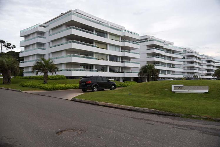 Luxurious buildings in Punta del Este