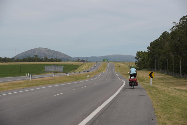 Main road to Montevideo