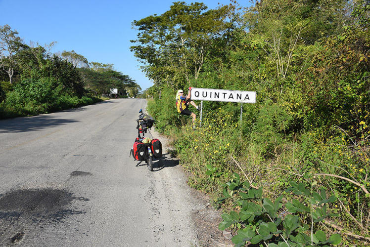 Passing a small village