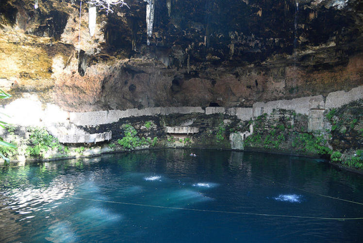 Cenote Zaci the best pool in town