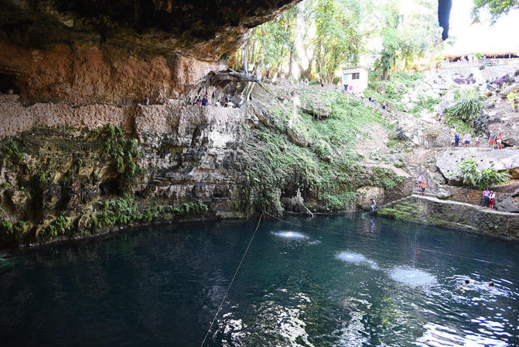 Cenote Zaci the best pool in town