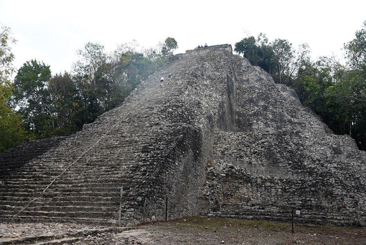 Nohoch Mul Pyramid