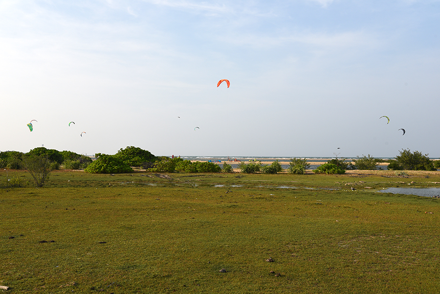 Our view to the lagoon