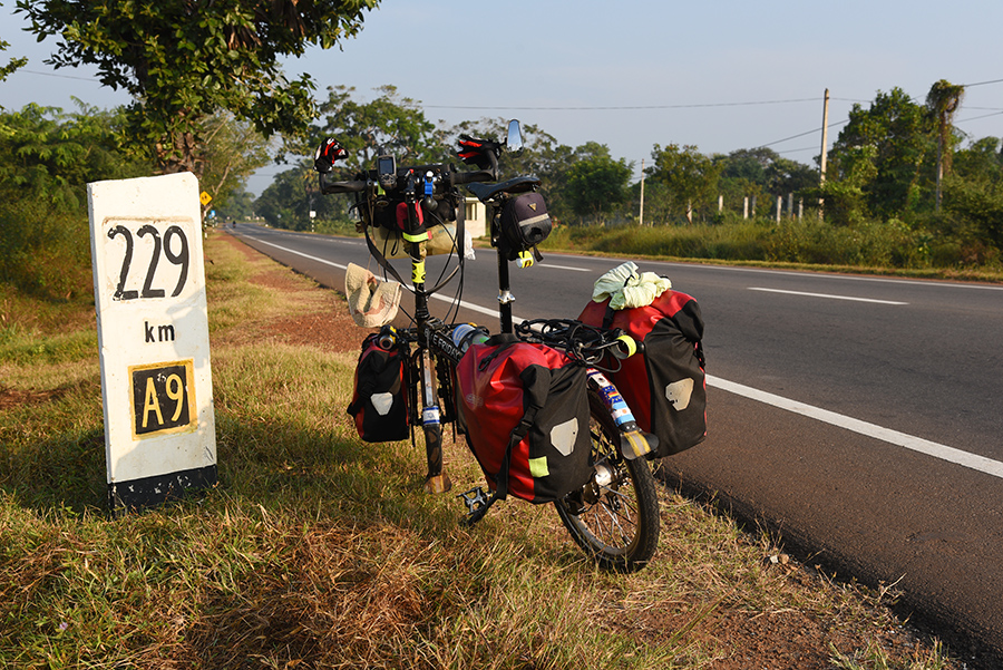A9 the way to Jaffna
