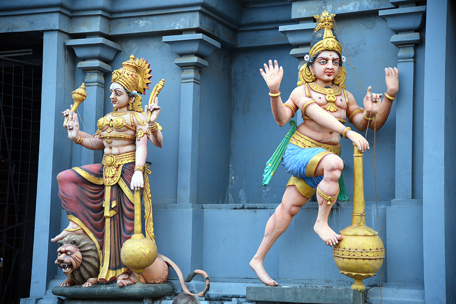 Temple figures