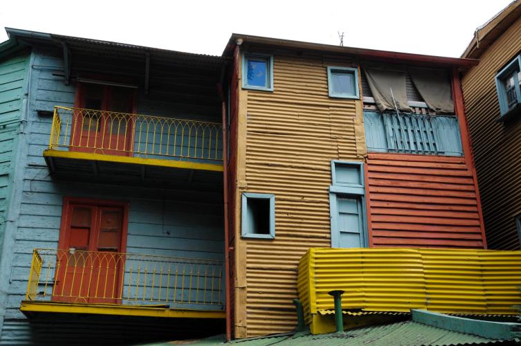 La Boca houses