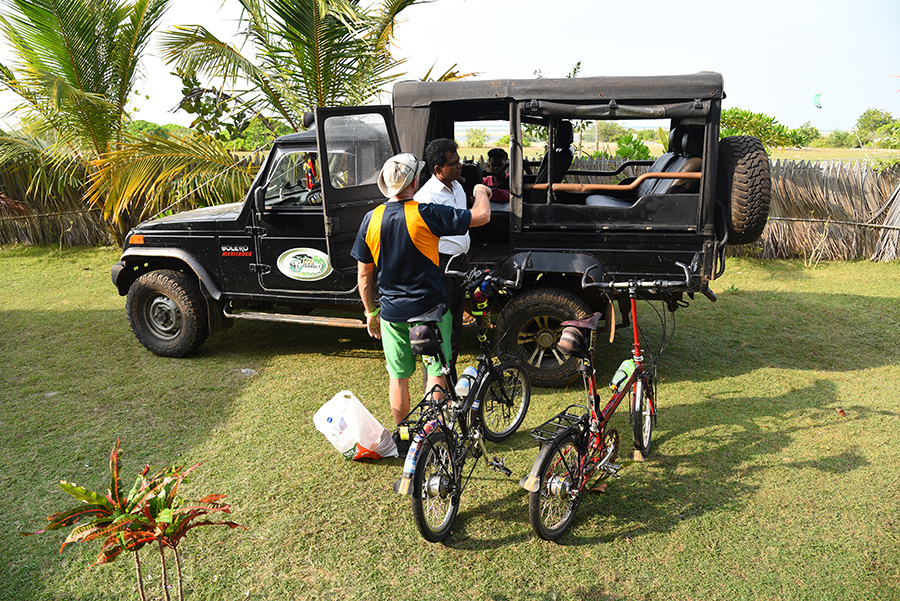 Trying to find the best way to load the bikes and everything