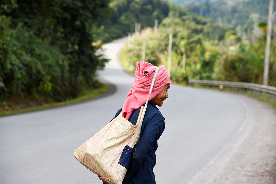 Woman from the mountain