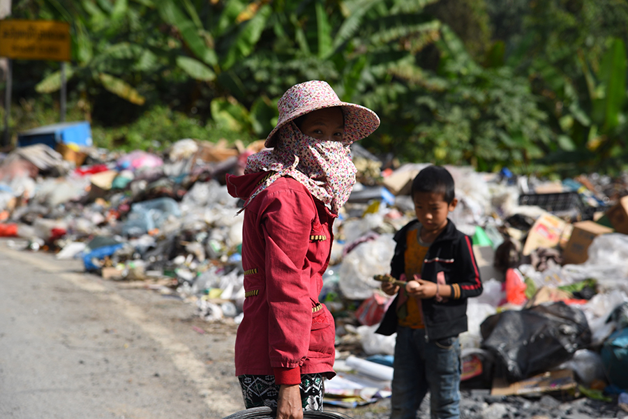 Searching in the garbage