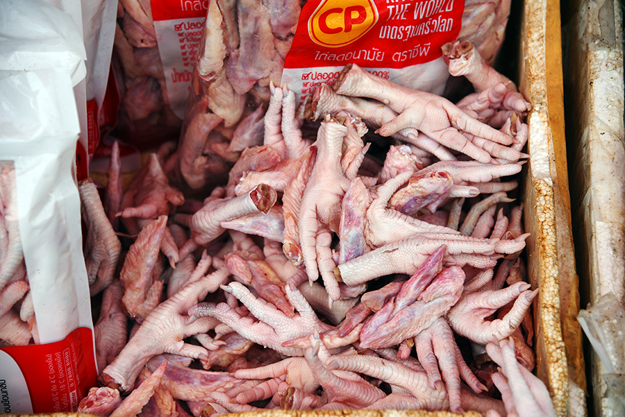 Chicken feet