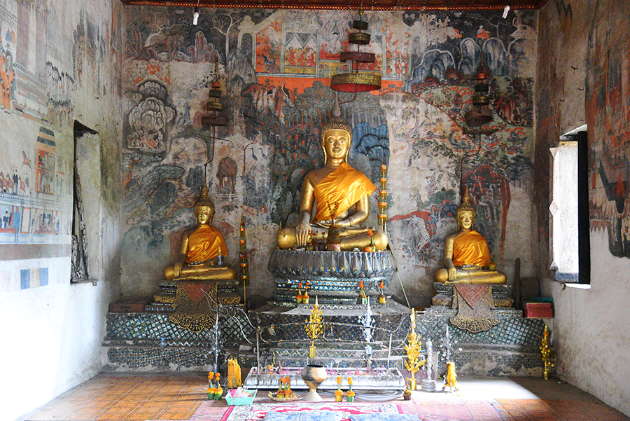 Inside a Wat