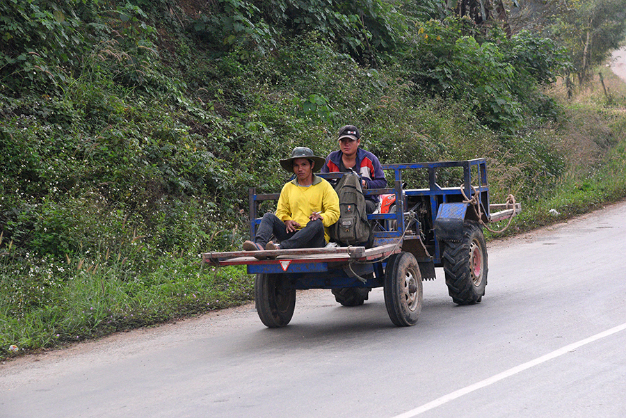 Typical farmer vehicle