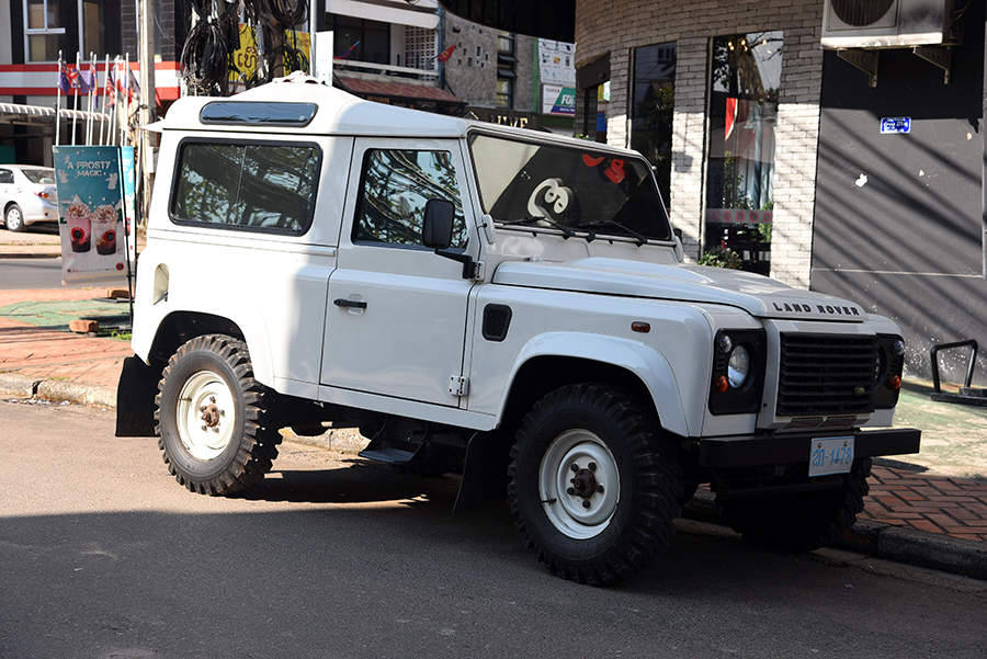 The second Landy I saw in laos so far