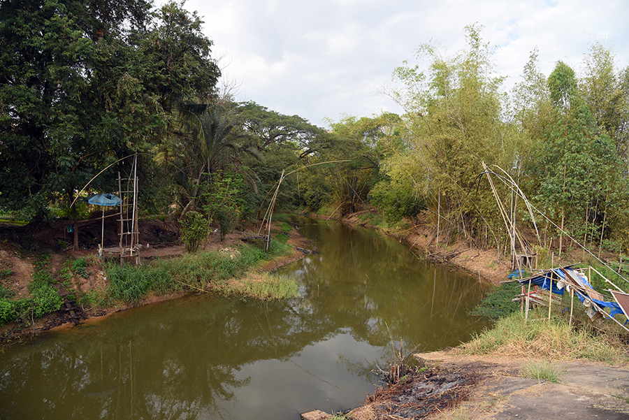 View from the secondary road