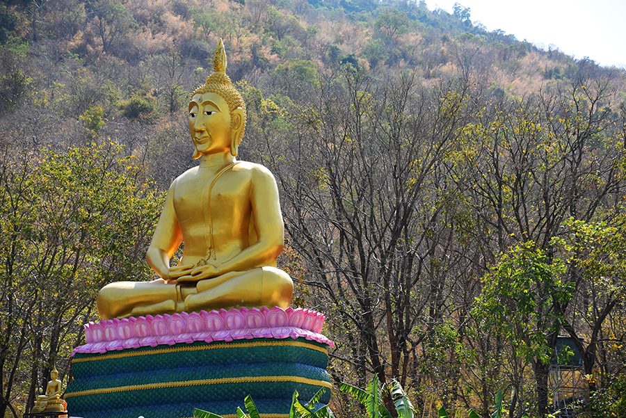 Close up Buddha