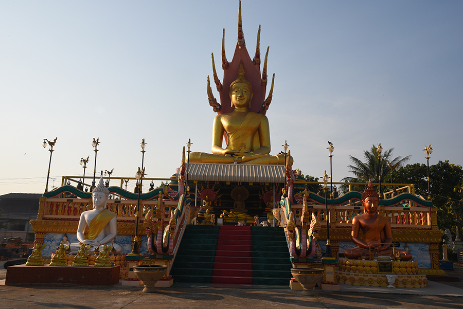 Temple on the close to the road