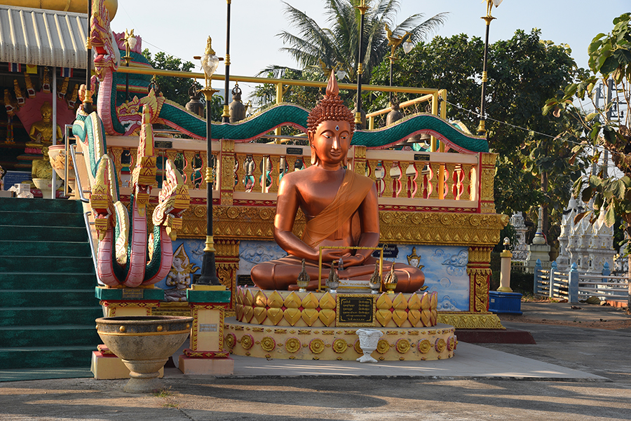 Temple on the close to the road