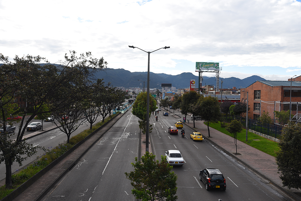 Highway in Bogota