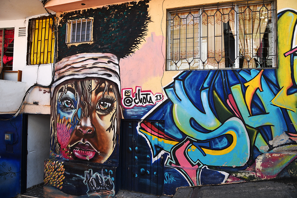 Graffiti on Comuna 13