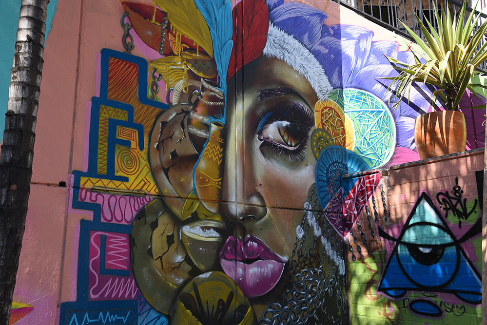 Graffiti on Comuna 13