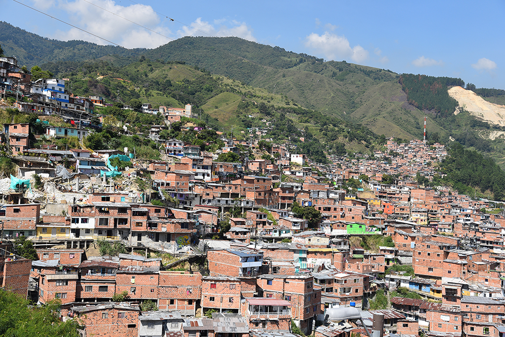 View of Medellin  from the top