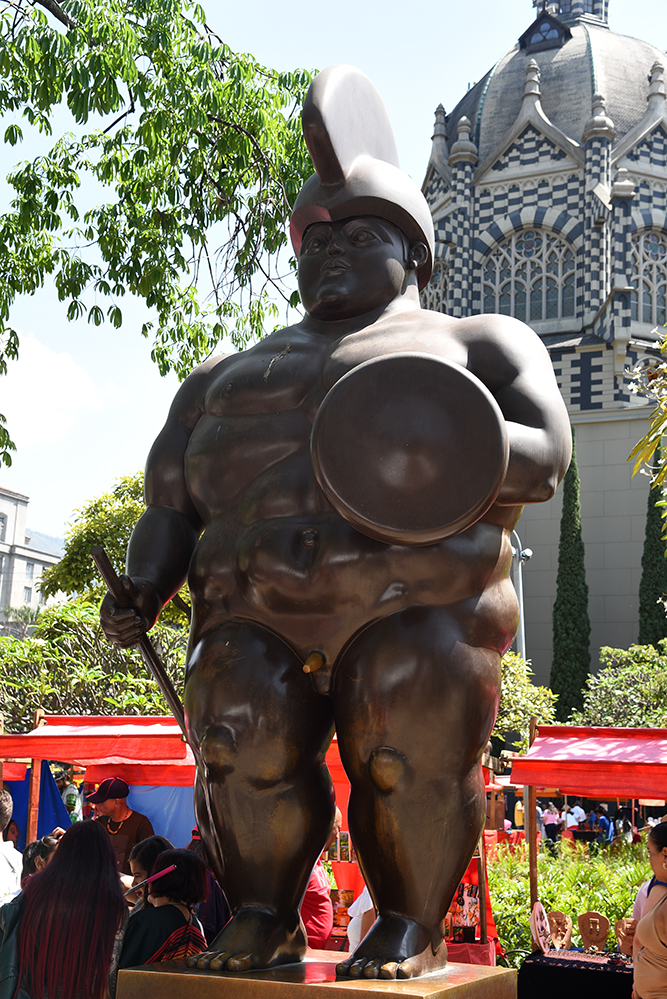 Botero statue